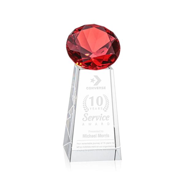 The sparkling Optical Crystal Novita Award tapers up from its squared... from ASI 84592 St Regis Group / St Regis
