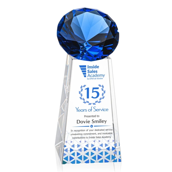 The Optical Crystal Novita VividPrint™ Award tapers up from its squared... from ASI 84592 St Regis Group / St Regis