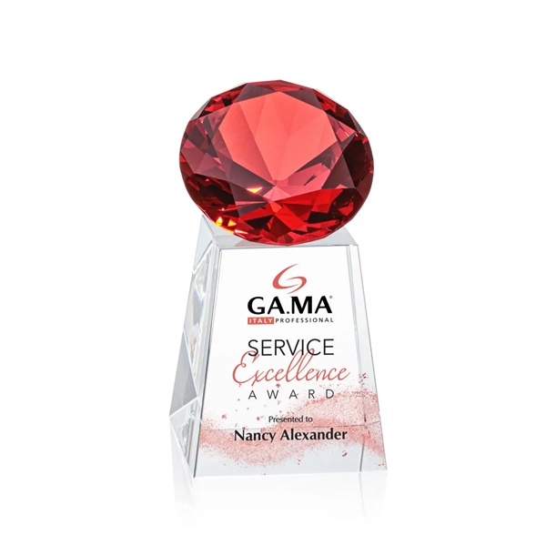 The Celestina VividPrint™ Award tapers up from its squared base in... from ASI 84592 St Regis Group / St Regis