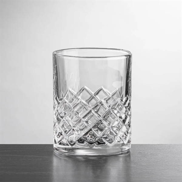 The Lead-Free Crystalline Longford OTR features a stunning all-around argyle pattern... from ASI 84592 St Regis Group