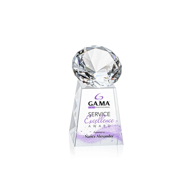 The Celestina VividPrint™ Award tapers up from its squared base in... from ASI 84592 St Regis Group / St Regis