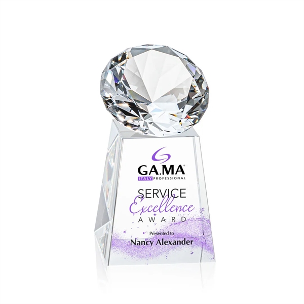 The Celestina VividPrint™ Award tapers up from its squared base in... from ASI 84592 St Regis Group / St Regis