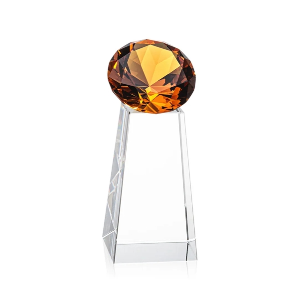 The Optical Crystal Novita VividPrint™ Award tapers up from its squared... from ASI 84592 St Regis Group / St Regis