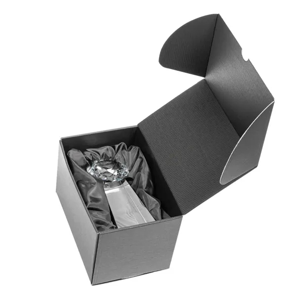 The sparkling Optical Crystal Novita Award tapers up from its squared... from ASI 84592 St Regis Group / St Regis