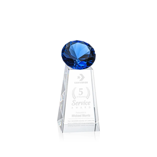 The sparkling Optical Crystal Novita Award tapers up from its squared... from ASI 84592 St Regis Group / St Regis