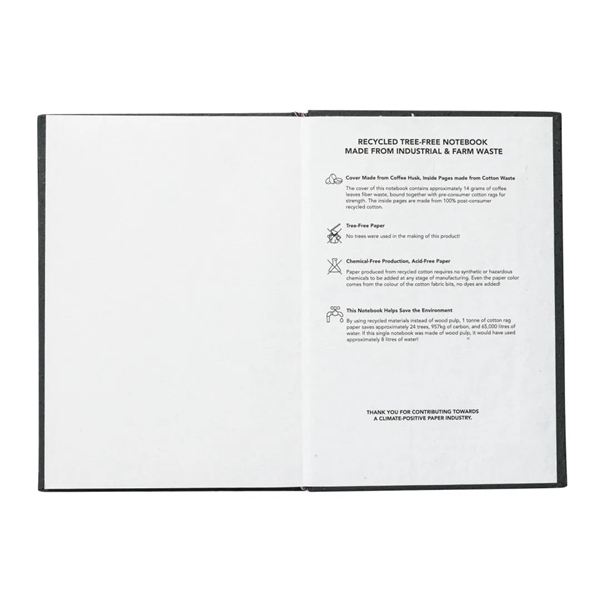 The Percy Coffee Hardcover Notebook w/Belly Band is a remarkable fusion... from ASI 84592 St Regis Group