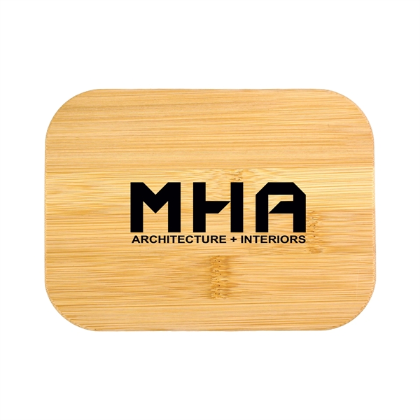 Bamboo Glass Container... from ASI 30208 A P Specialties / AP Specialties