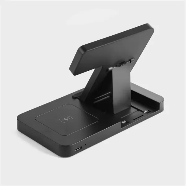 An all-in-one wireless charger and phone stand designed to accommodate all... from ASI 91435 Tomax USA / Tomax