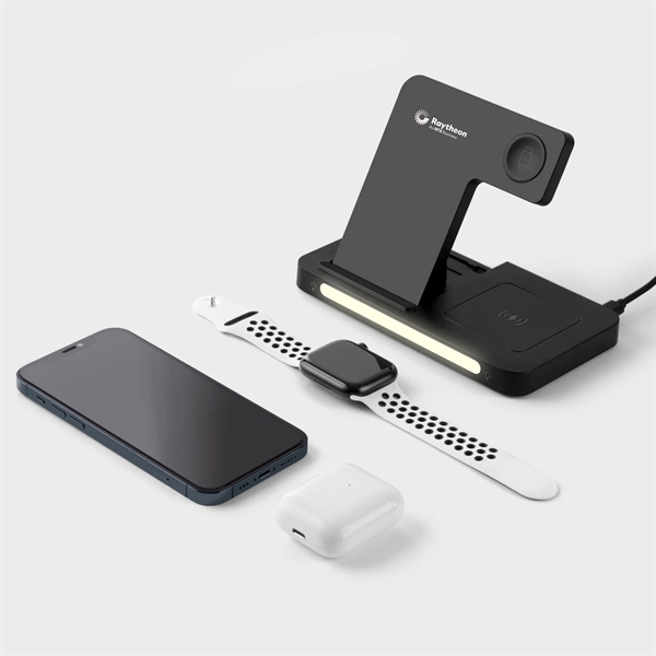 An all-in-one wireless charger and phone stand designed to accommodate all... from ASI 91435 Tomax USA / Tomax