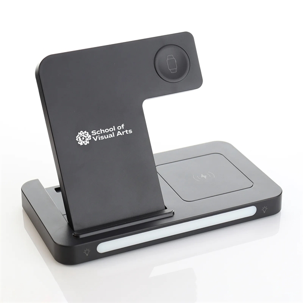 An all-in-one wireless charger and phone stand designed to accommodate all... from ASI 91435 Tomax USA / Tomax