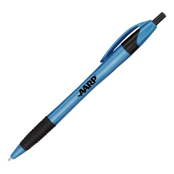 Click-action Ben pen made of plastic with a curvaceous, hourglass shape... from ASI 90859 Tempo Industries Inc / Tempoline