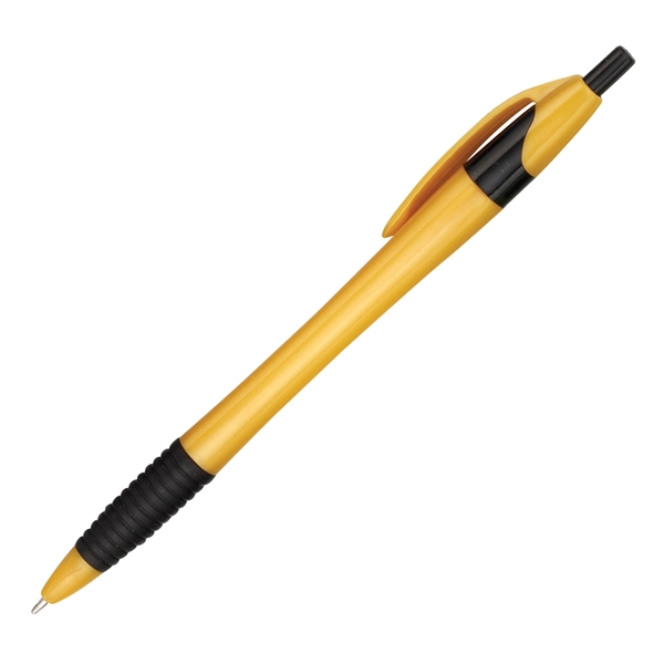 Click-action Ben pen made of plastic with a curvaceous, hourglass shape... from ASI 90859 Tempo Industries Inc / Tempoline