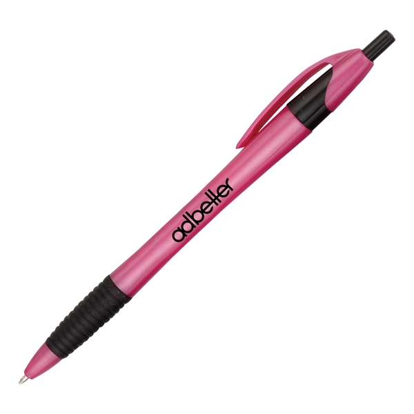 Click-action Ben pen made of plastic with a curvaceous, hourglass shape... from ASI 90859 Tempo Industries Inc / Tempoline