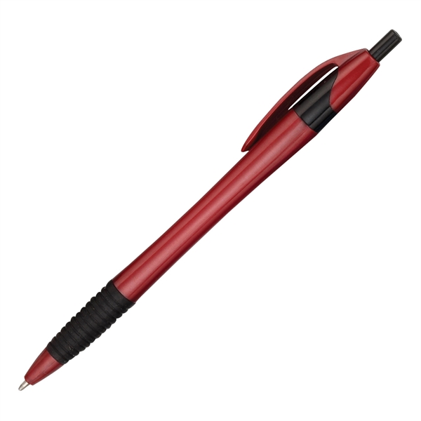 Click-action Ben pen made of plastic with a curvaceous, hourglass shape... from ASI 90859 Tempo Industries Inc / Tempoline