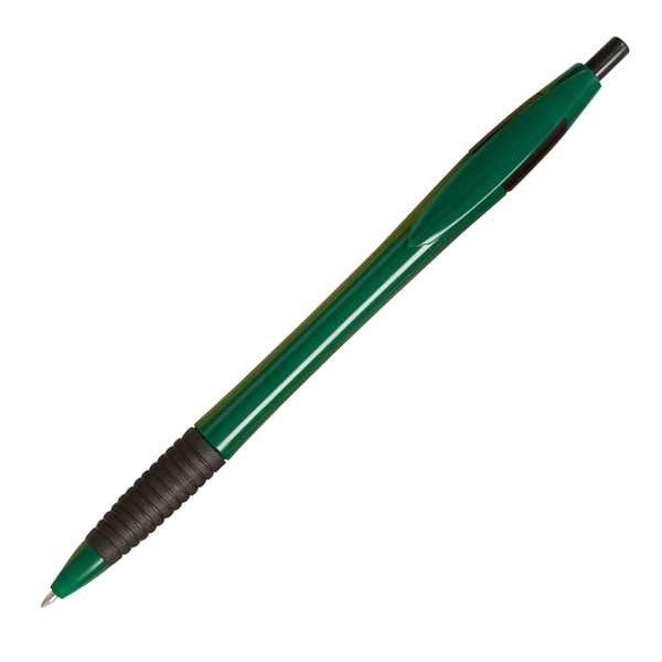 Slim click-action pen made of plastic with a curvaceous, hourglass-shape and... from ASI 90859 Tempo Industries Inc / Tempoline