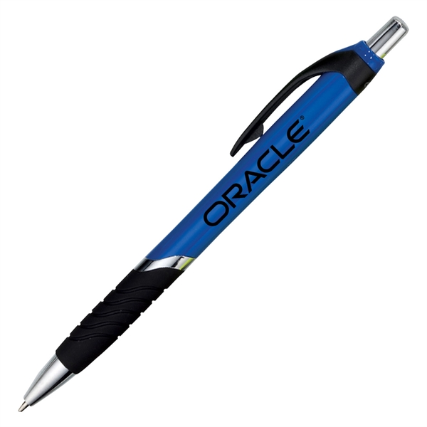 Click-action Tropics pen made of plastic in a variety of tropical... from ASI 90859 Tempo Industries Inc / Tempoline