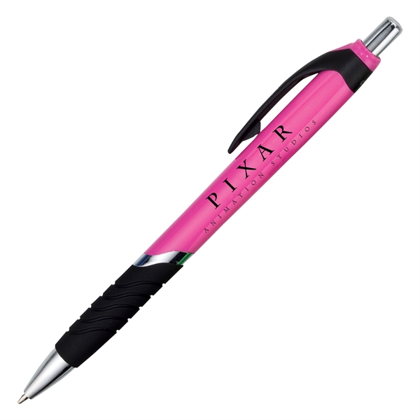 Click-action Tropics pen made of plastic in a variety of tropical... from ASI 90859 Tempo Industries Inc / Tempoline
