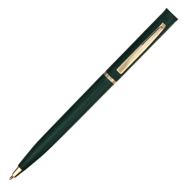 Norad twist-action pen made of plastic with gold accents for a... from ASI 90859 Tempo Industries Inc / Tempoline