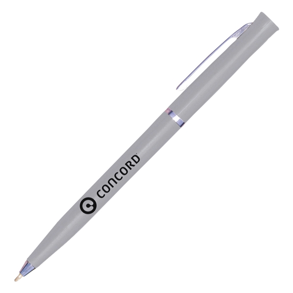Anglo twist-action pen made of plastic with silver accents for a... from ASI 90859 Tempo Industries Inc / Tempoline