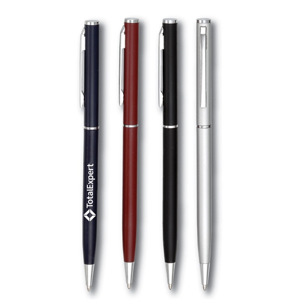 Twisty twist-action pen made of plastic with chrome trim for a... from ASI 90859 Tempo Industries Inc / Tempoline