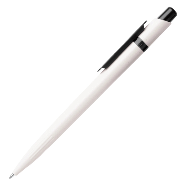 Oak pen made of plastic with a click-action mechanism making this... from ASI 90859 Tempo Industries Inc / Tempoline