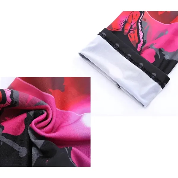 Cycling sports cooling arm sleeve plus digital printing on front side... from ASI 37218 Athena Promo (tm)