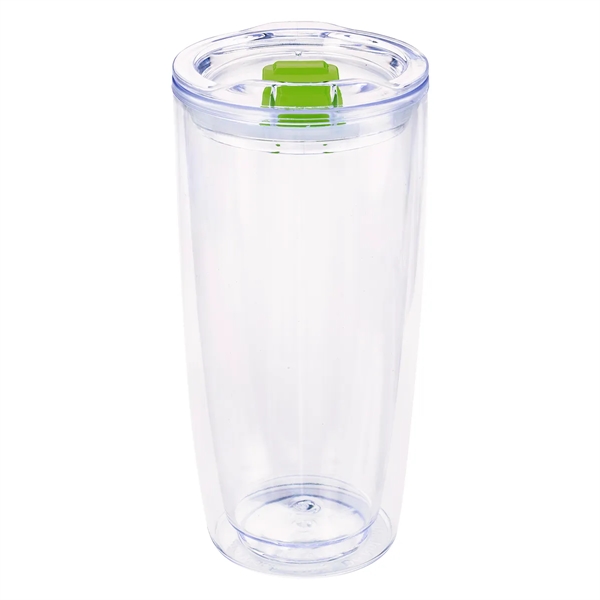 BPA free 19 oz. tumbler with acrylic outer and inner double... from ASI 61125 Hit Promotional Products / Hit®