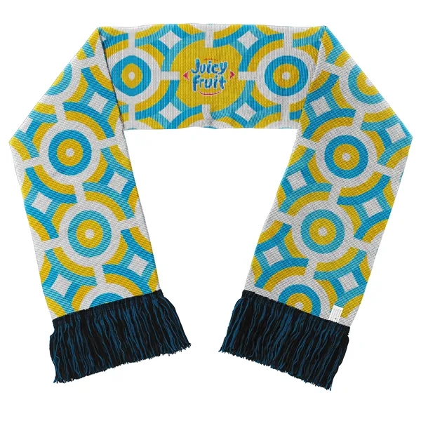 Knitted scarf with a jacquard weave.... from ASI 90807 Tekweld