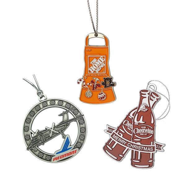 Zinc alloy Christmas decorations with hanging string.... from ASI 52263 EMT / EMT EMT EASY