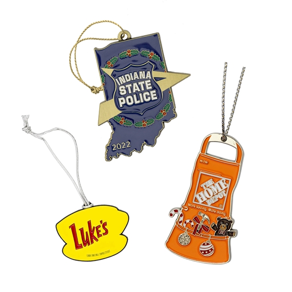 Zinc alloy Christmas decorations with hanging string.... from ASI 52263 EMT / EMT EMT EASY