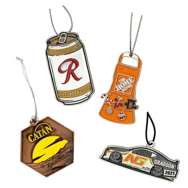 Zinc alloy Christmas decorations with hanging string.... from ASI 52263 EMT / EMT EMT EASY