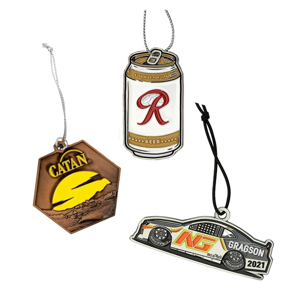 Zinc alloy Christmas decorations with hanging string.... from ASI 52263 EMT / EMT EMT EASY