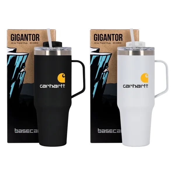 Introducing the BaseCamp Gigantor 40 oz Travel Mug - your perfect... from ASI 88060 Snugz/USA Inc