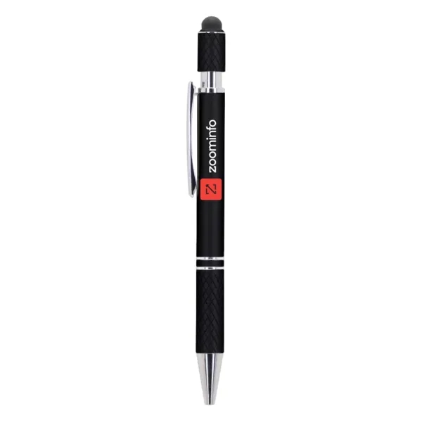 Crafted with a matte metallic aluminum barrel, this pen offers a... from ASI 88060 Snugz/USA Inc