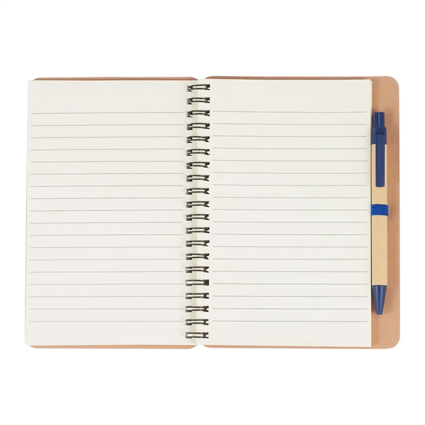 Spiral Notebook with Pen 5" x 7" Eco Friendly... from ASI 89971 Stuff A Mug