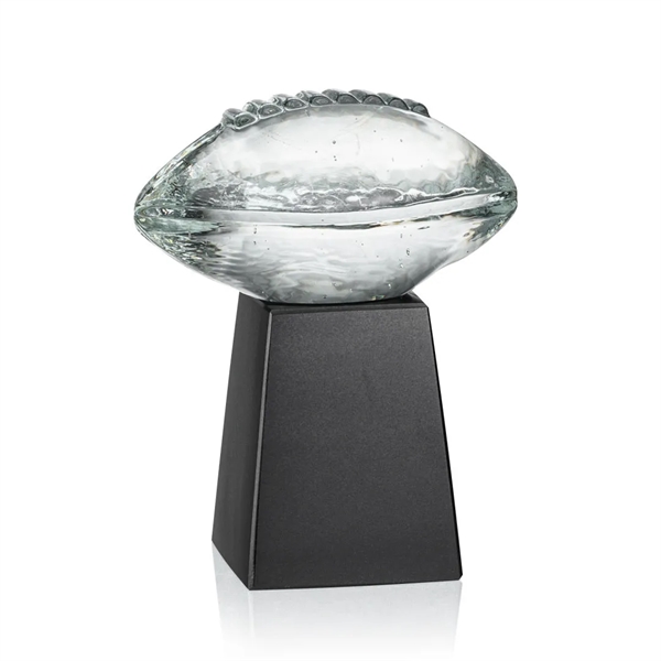 Crystal sports ball award mounted on a tall marble base.... from ASI 84592 St Regis Group / St Regis
