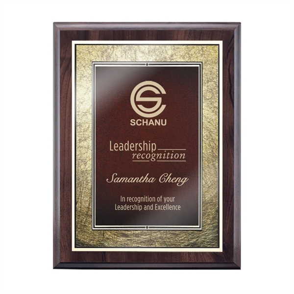 Farnsworth/Tamara Plaque - Cherry/Burgundy 7"x9"... from ASI 84592 St Regis Group / St Regis
