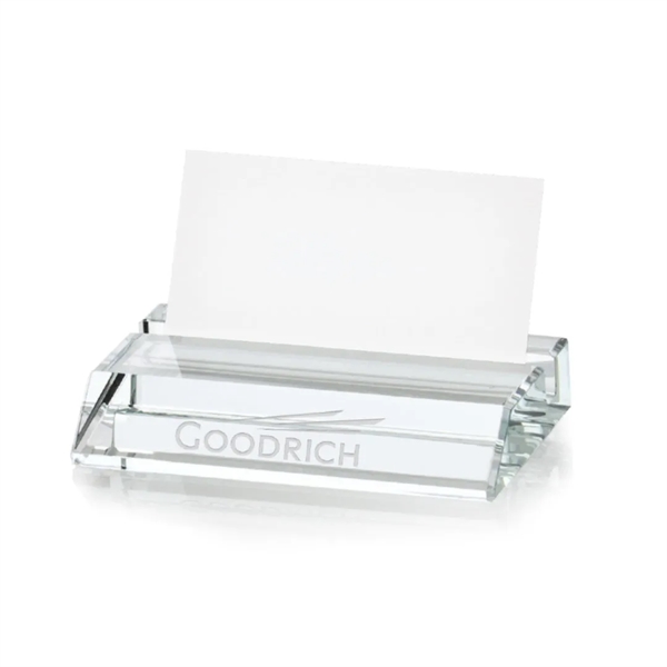 Business card holder, 4" x 2 3/8"... from ASI 84592 St Regis Group / St Regis