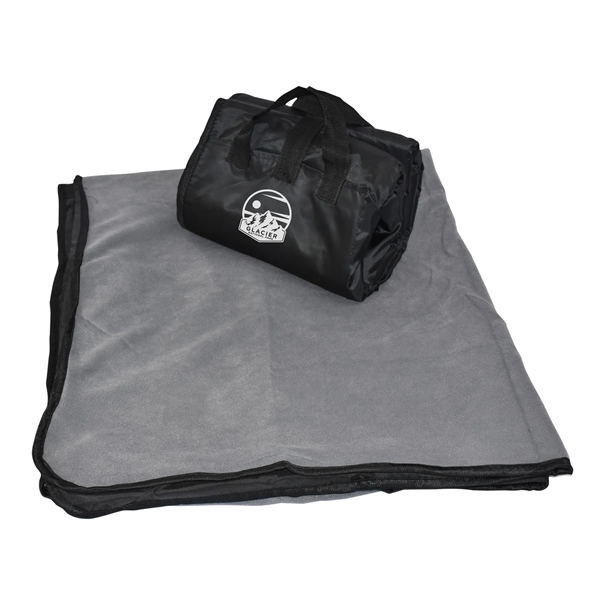 Picnic blanket measuring 50" x 60" made of fleece/nylon for a... from ASI 44900 NC Custom (CI/Lanco) / Lanco