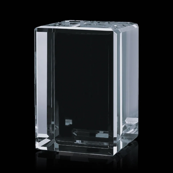 Cube shape optical crystal award.... from ASI 84592 St Regis Group / St Regis