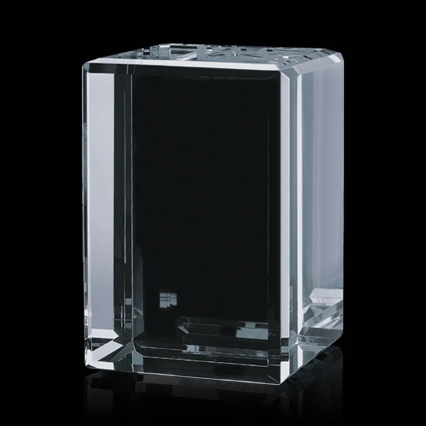 Cube shape optical crystal award.... from ASI 84592 St Regis Group / St Regis