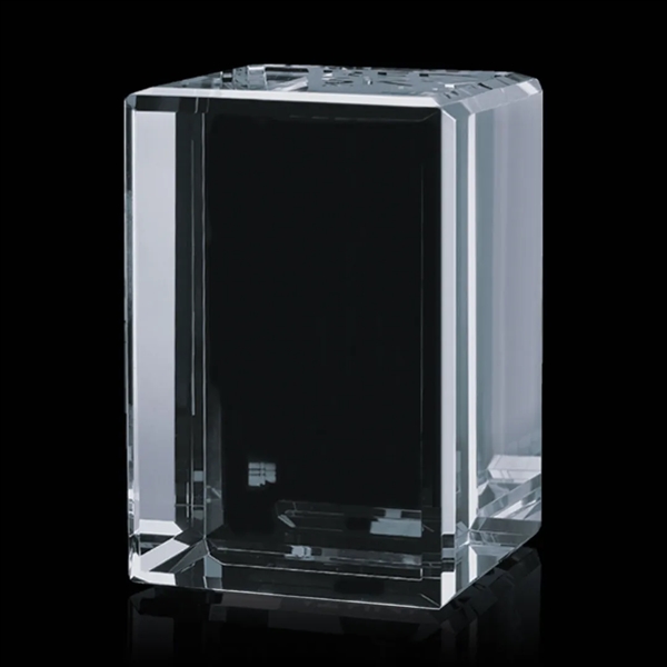 Cube shape optical crystal award.... from ASI 84592 St Regis Group / St Regis