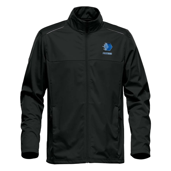 Men's softshell jacket with a breathable outer shell, water-repellent finish, reflective... from ASI 61125 Hit Promotional Products / Hit®