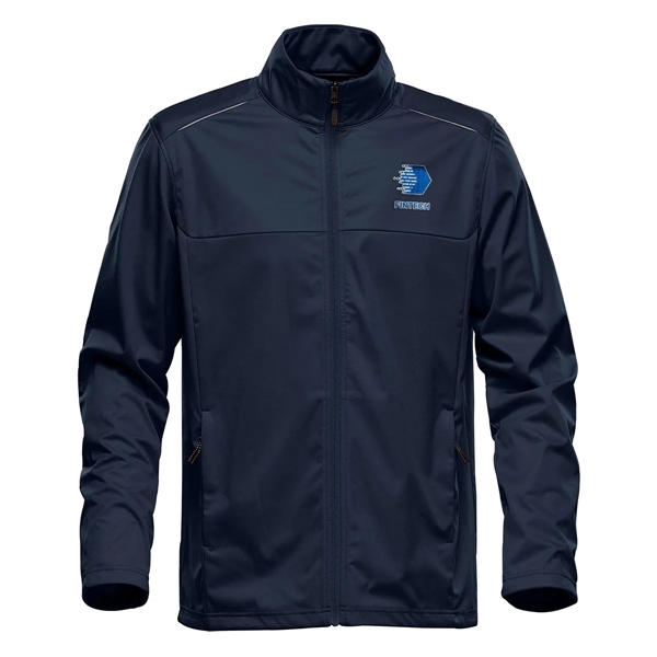Men's softshell jacket with a breathable outer shell, water-repellent finish, reflective... from ASI 61125 Hit Promotional Products / Hit®