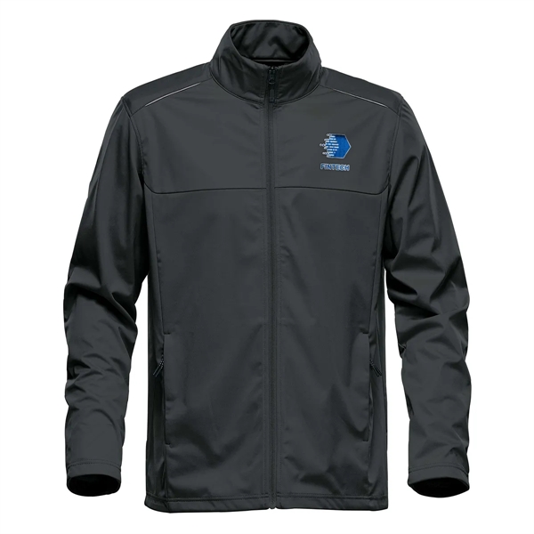 Men's softshell jacket with a breathable outer shell, water-repellent finish, reflective... from ASI 61125 Hit Promotional Products / Hit®