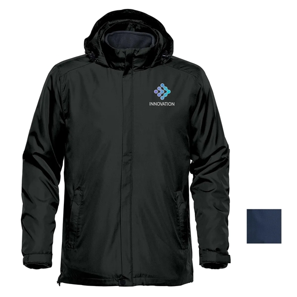 3-in-1 men's jacket with an outer shell, water-repellent finish, zip-out polyester... from ASI 61125 Hit Promotional Products / Hit®