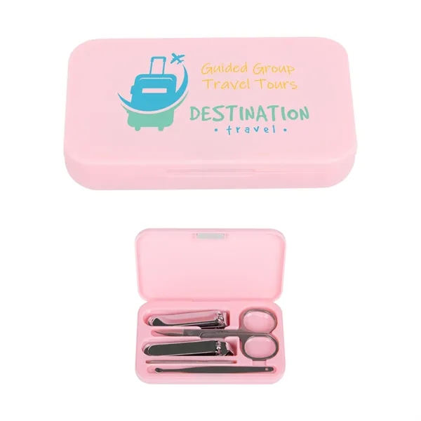 Manicure set with a pair of diagonal nail clippers, nail file,... from ASI 61125 Hit Promotional Products / Hit®