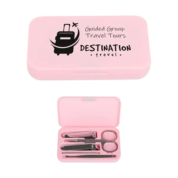 Manicure set with a pair of diagonal nail clippers, nail file,... from ASI 61125 Hit Promotional Products / Hit®