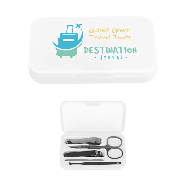 Manicure set with a pair of diagonal nail clippers, nail file,... from ASI 61125 Hit Promotional Products / Hit®