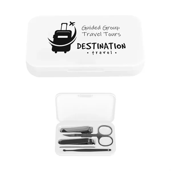 Manicure set with a pair of diagonal nail clippers, nail file,... from ASI 61125 Hit Promotional Products / Hit®